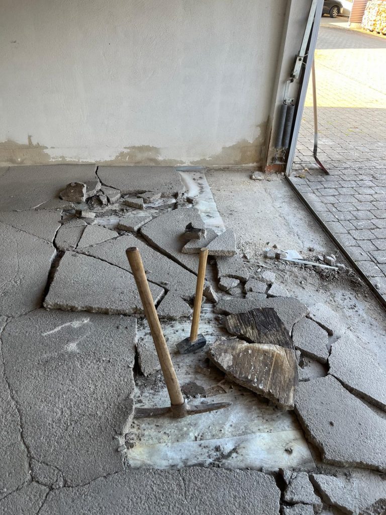 Untergrundvorbereitung