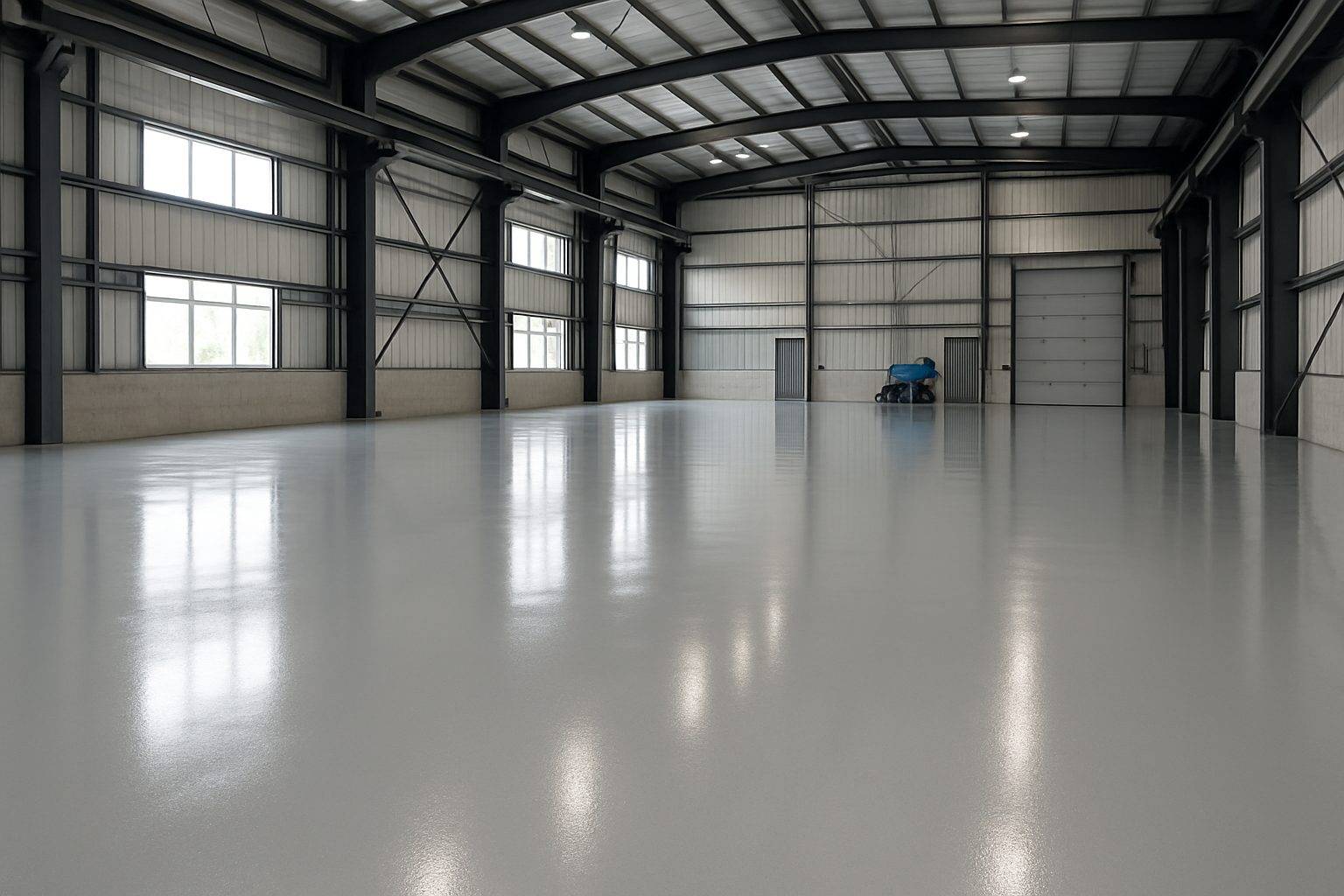 Industrieboden mit Beschichtung